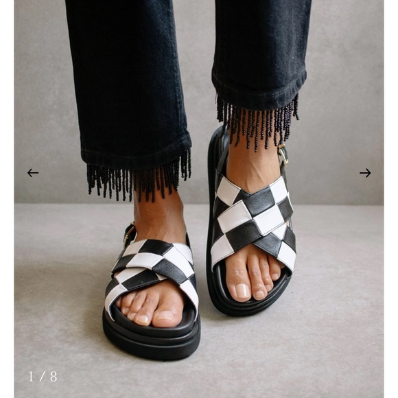 ALOHAS Shoes - ALOHAS checkered sandals
